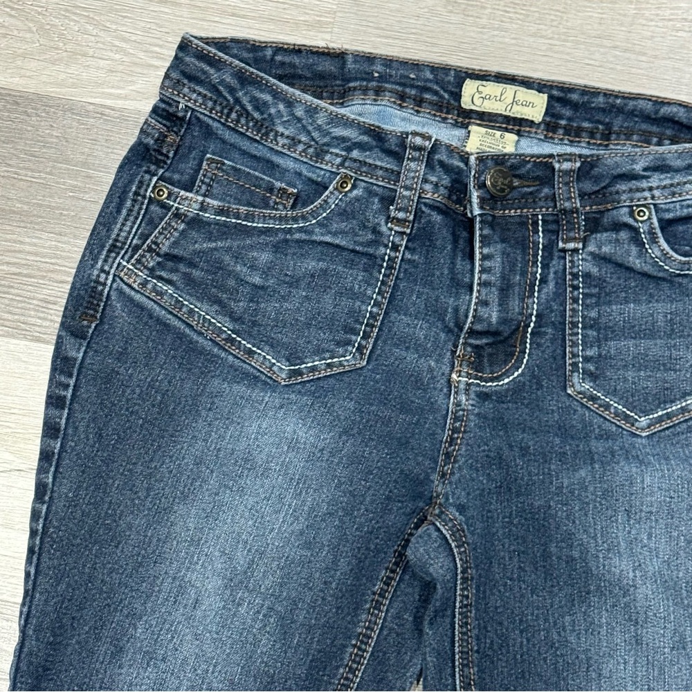 Earl Jeans size 6 low rise bootcut - Picture 3 of 13